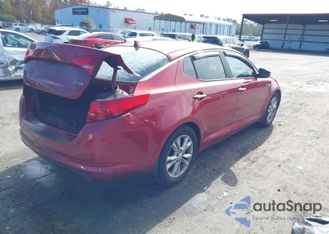 2013 Kia Optima Ex z USA, uszkodzony, nr VIN 5XXGN4A71DG209691